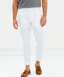 Staple Superior Staple Slim Stretch Chino Pants White