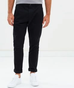 Staple Superior Staple Slim Stretch Chino Pants Black