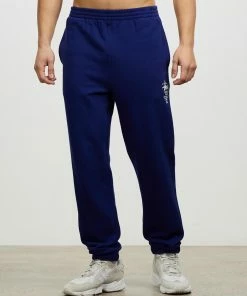 Stussy World Tour Trackpants Dark Navy