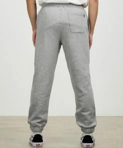 Stussy THE ICONIC 10th Birthday Exclusive - Italic Cities Track Pants True Grey Marle -Men's Pants Online Shop http3A2F2Fstatic.theiconic.com .au2Fp2Fstussy 6655 2473431 4