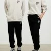 Stussy THE ICONIC 10th Birthday Exclusive - Italic Cities Track Pants Black