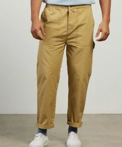 Stussy Richard Canvas Carpenter Pants Safari