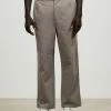 Stussy Pleat Pants Pale Grey