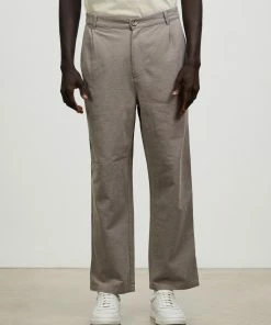 Stussy Pleat Pants Pale Grey