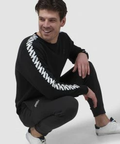 Superdry Vintage Logo Embroidered Joggers Vintage Wash Black -Men's Pants Online Shop http3A2F2Fstatic.theiconic.com .au2Fp2Fsuperdry 0974 5116251 5