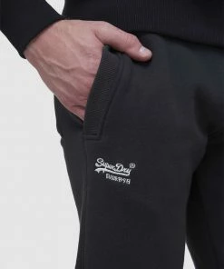 Superdry Vintage Logo Embroidered Joggers Vintage Wash Black -Men's Pants Online Shop http3A2F2Fstatic.theiconic.com .au2Fp2Fsuperdry 0976 5116251 6