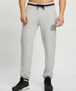 Superdry Sport Training Boxing Yard Joggers Grey Marle