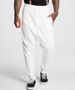 Surrounded By Ghosts The Magnetite Drawstring Pants White
