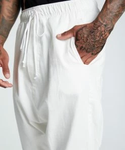 Surrounded By Ghosts The Magnetite Drawstring Pants White -Men's Pants Online Shop http3A2F2Fstatic.theiconic.com .au2Fp2Fsurrounded by ghosts 0105 4614531 4