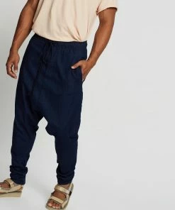Surrounded By Ghosts The Orpiment Denim Track Pants Raw Indigo -Men's Pants Online Shop http3A2F2Fstatic.theiconic.com .au2Fp2Fsurrounded by ghosts 1876 6090651 4