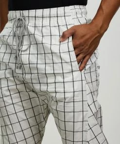 Surrounded By Ghosts The Vanadium Pants White Check -Men's Pants Online Shop http3A2F2Fstatic.theiconic.com .au2Fp2Fsurrounded by ghosts 6341 2554341 4