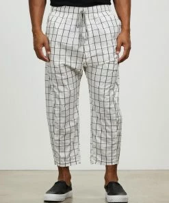 Surrounded By Ghosts The Eskolaite Pants White Check