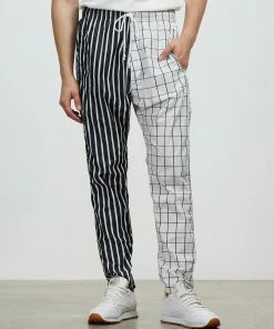 Surrounded By Ghosts The Periclase Cotton Pants Stripe Check
