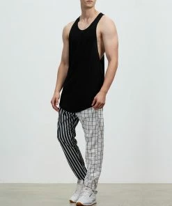 Surrounded By Ghosts The Periclase Cotton Pants Stripe Check -Men's Pants Online Shop http3A2F2Fstatic.theiconic.com .au2Fp2Fsurrounded by ghosts 8585 3995251 5