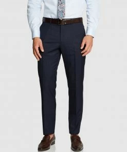 Tarocash Idaho Check Pant NAVY