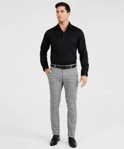 Tarocash Zeb Slim Check Pant CHARCOAL -Men's Pants Online Shop http3A2F2Fstatic.theiconic.com .au2Fp2Ftarocash 0352 6304441 5