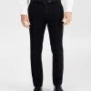 Tarocash Griffin Slim Check Pant BLACK