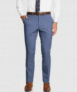 Tarocash Lezaro Slim Stretch Pant BLUE