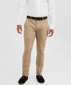 Tarocash Rapid Slim Super Stretch Pant SAND
