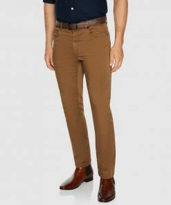 Tarocash Benny Stretch 5 Pkt Pant MUSTARD