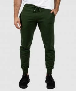 The Brave Signature Jogging Pants Dark Olive