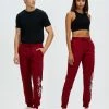Tommy Hilfiger THE ICONIC Exclusive - Script Logo Embroidery Joggers Regetta Red