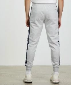 Tommy Jeans Organic Cotton Slim Fit Stripe Joggers Light Grey Heather -Men's Pants Online Shop http3A2F2Fstatic.theiconic.com .au2Fp2Ftommy jeans 0488 1704431 3