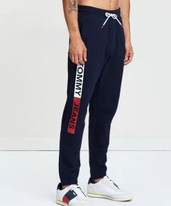 Tommy Jeans Essential Sweatpants Black Iris