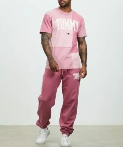 Tommy Jeans ABO Collegiate Sweat Pants Moss Rose -Men's Pants Online Shop http3A2F2Fstatic.theiconic.com .au2Fp2Ftommy jeans 6604 0352441 5