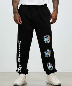 Tommy Jeans World Peace Sweatpants Black