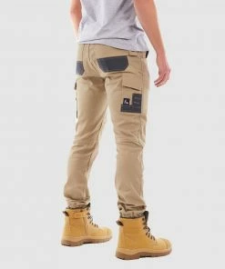 Tradie Skinny Cuffed Cargo Pants Khaki -Men's Pants Online Shop http3A2F2Fstatic.theiconic.com .au2Fp2Ftradie 6737 3848551 3