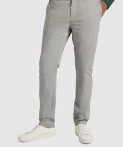 Trenery Slim Chino Pant Nickel