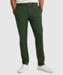 Trenery Slim Chino Pant Evergreen