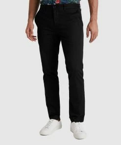 Trenery Regular Chino Pant Black