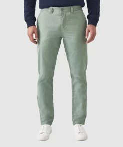 Trenery Regular Chino Pant Sage Green