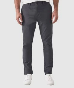 Trenery Slim Chino Pant Smoke