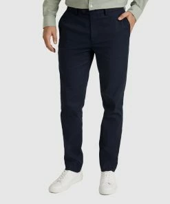 Trenery Smart Chino Pant Navy
