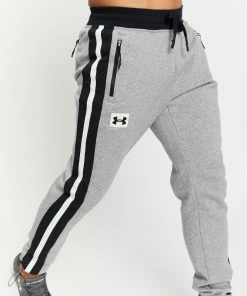 Under Armour Rival Fleece Alma Mater Pants Concrete Light Heather & Black -Men's Pants Online Shop http3A2F2Fstatic.theiconic.com .au2Fp2Funder armour 3785 7367131 4