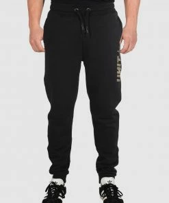 UNIT Cuffed Track pants Express BLACK