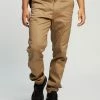 UNIT Rockbottom Cuffed Pants Khaki