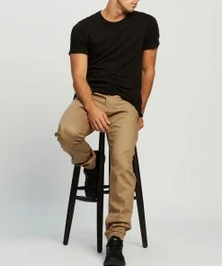 UNIT Rockbottom Cuffed Pants Khaki -Men's Pants Online Shop http3A2F2Fstatic.theiconic.com .au2Fp2Funit 9268 4766711 5