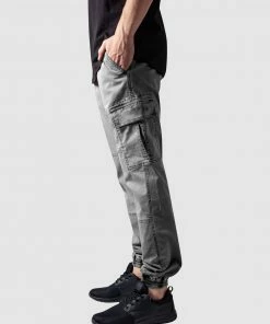 Urban Classics UC Washed Cargo Twill Jogging Pants Grey -Men's Pants Online Shop http3A2F2Fstatic.theiconic.com .au2Fp2Furban classics 0678 3278351 3