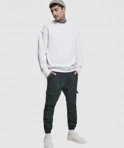 Urban Classics UC Cuffed Cargo Jogging Pants Bottlegreen