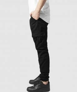 Urban Classics UC Cuffed Cargo Jogging Pants Black -Men's Pants Online Shop http3A2F2Fstatic.theiconic.com .au2Fp2Furban classics 2931 8038021 3