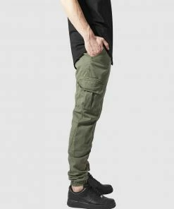 Urban Classics UC Cuffed Cargo Jogging Pants Olive -Men's Pants Online Shop http3A2F2Fstatic.theiconic.com .au2Fp2Furban classics 2942 7138021 4