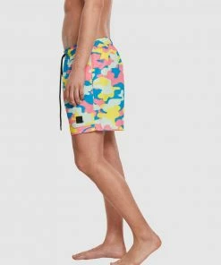 Urban Classics UC Camo Swim Shorts Happy Camo -Men's Pants Online Shop http3A2F2Fstatic.theiconic.com .au2Fp2Furban classics 5780 2682451 3