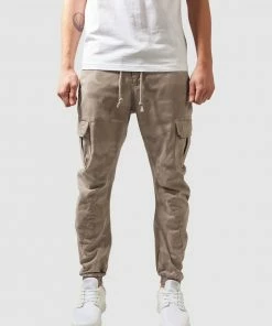 Urban Classics UC Camo Cargo Jogging Pants yellow