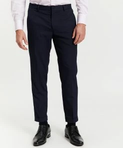 Van Heusen Crop Trousers Blue