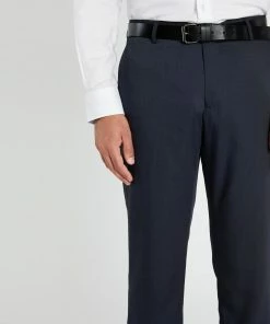 Van Heusen Nailhead Trousers Blue -Men's Pants Online Shop http3A2F2Fstatic.theiconic.com .au2Fp2Fvan heusen 5061 2958241 4