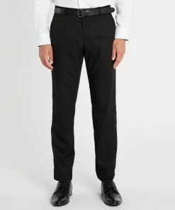 Van Heusen Nailhead Trousers Black